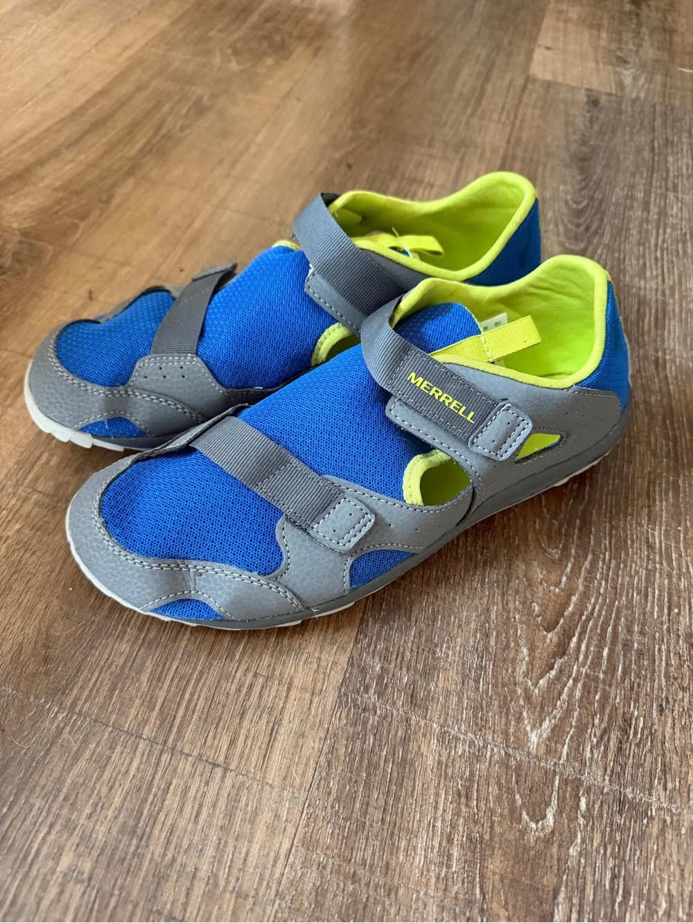 Merrell Kids' Hydro Quest Blue & Gray Water Sandals size 7